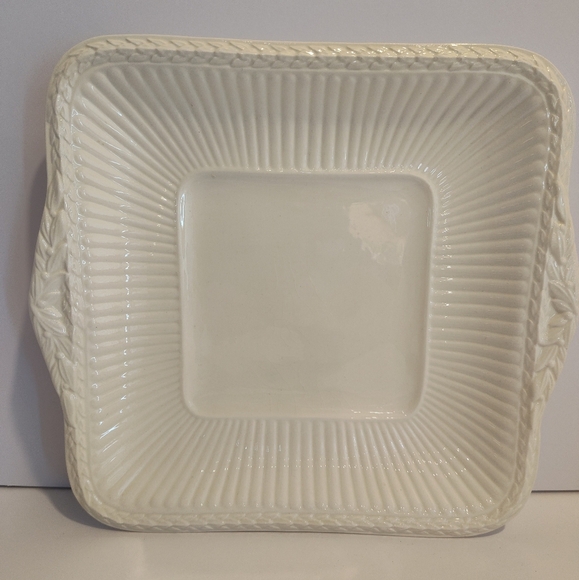 1930'S Wedgewood Eturia Barlaston Edme Square Cake Plate 🚨RARE🚨 - Picture 3 of 7